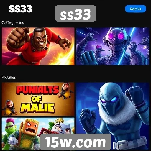 Jogos populares disponíveis no ss33