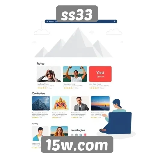 Análise das principais funcionalidades do site ss33